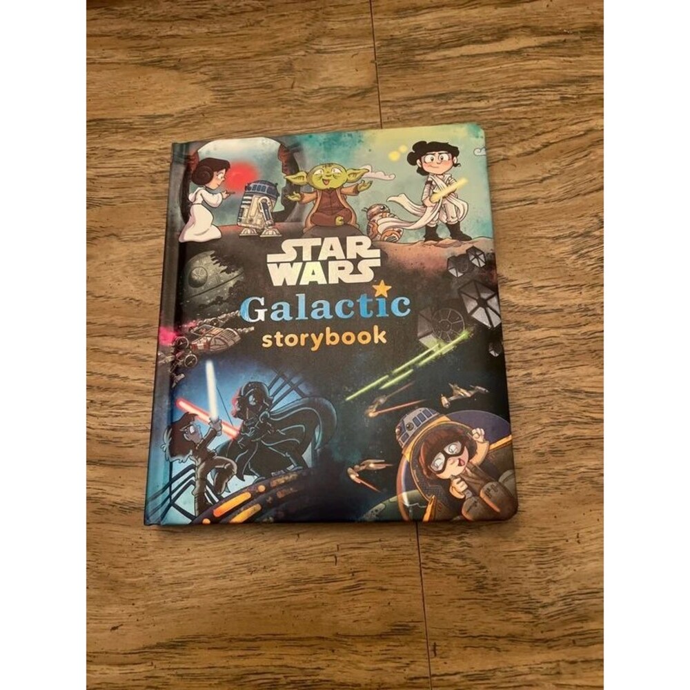 Star Wars Galactic storybook.. puffy front cover